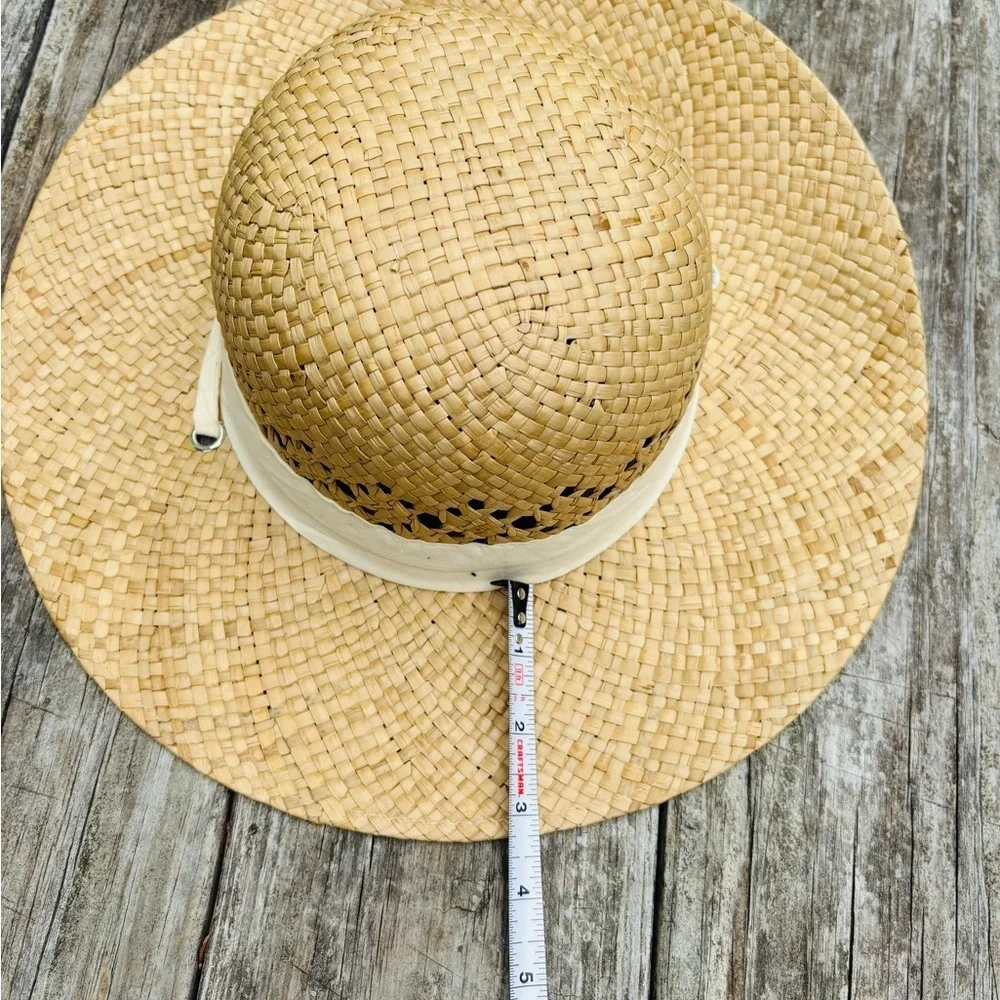 Columbia Natural Straw Sun Hat size small/medium - Picture 4 of 6